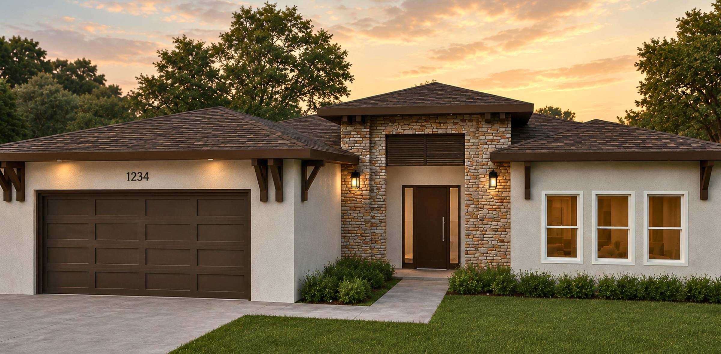 Cornerstone residence detail